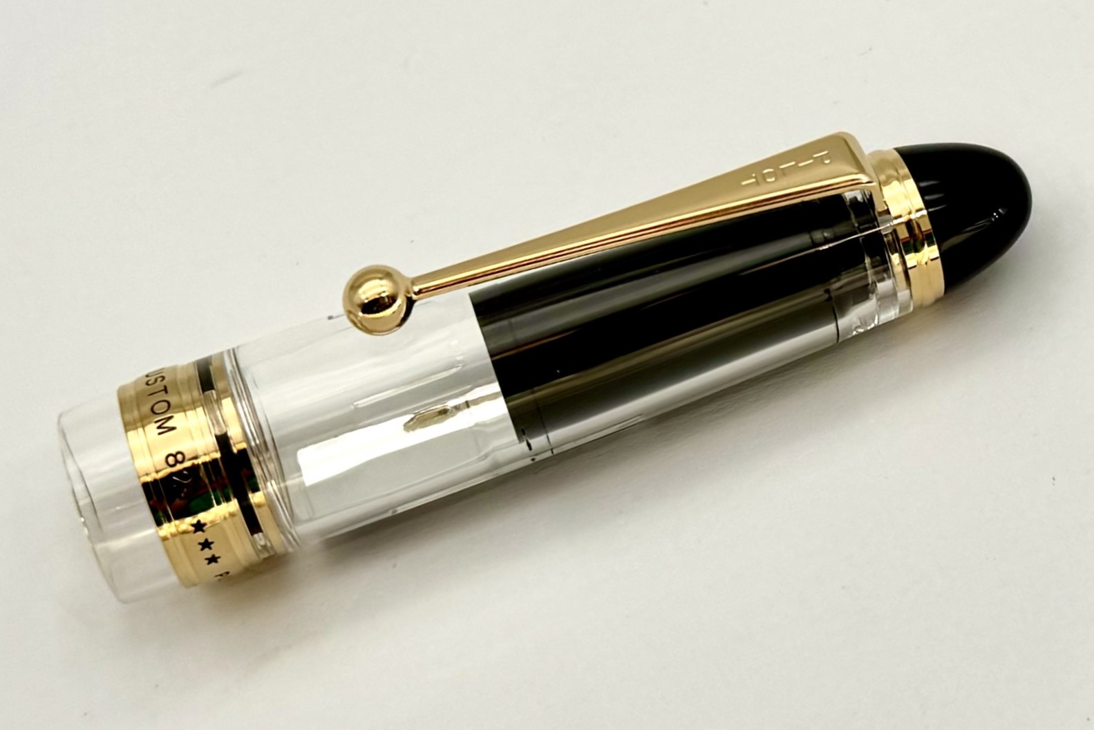 PilotCustom823ClearDemonstratorFPwithInk_H